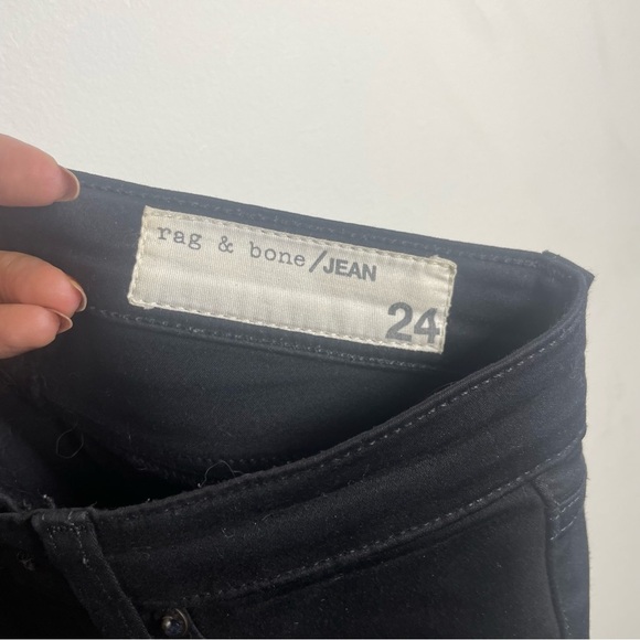 rag & bone Women's Black Skinny Jeans - Picture 5 of 6